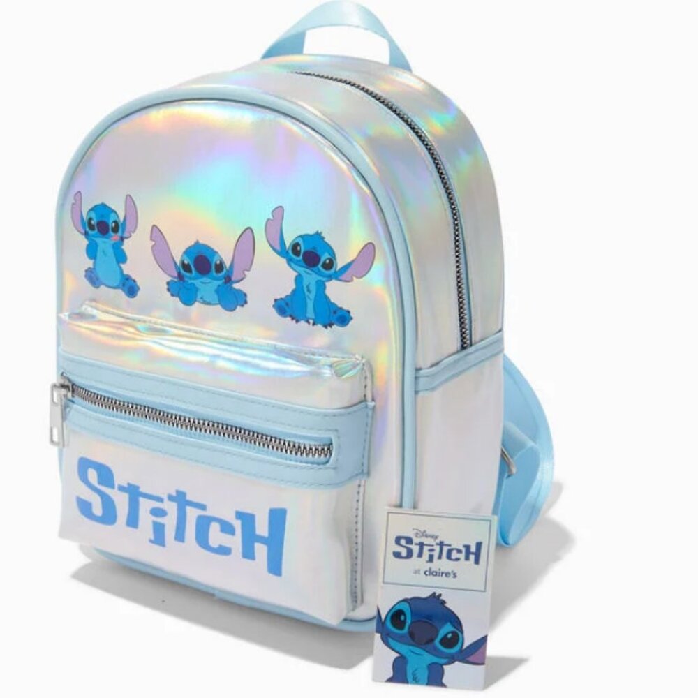 Disney Stitch Bling Backpack New Never Used NWT